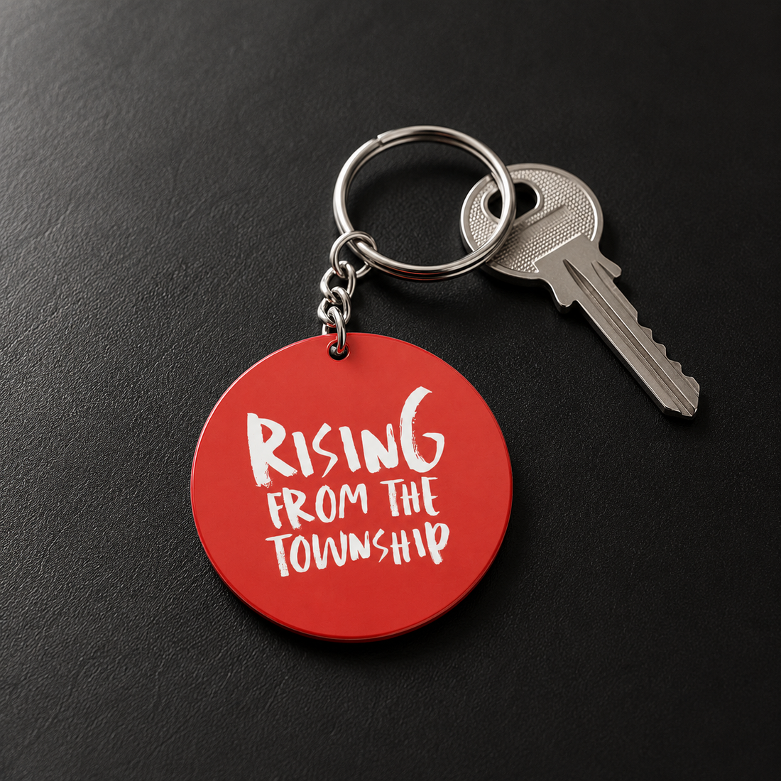 Rising From The Township Keychain