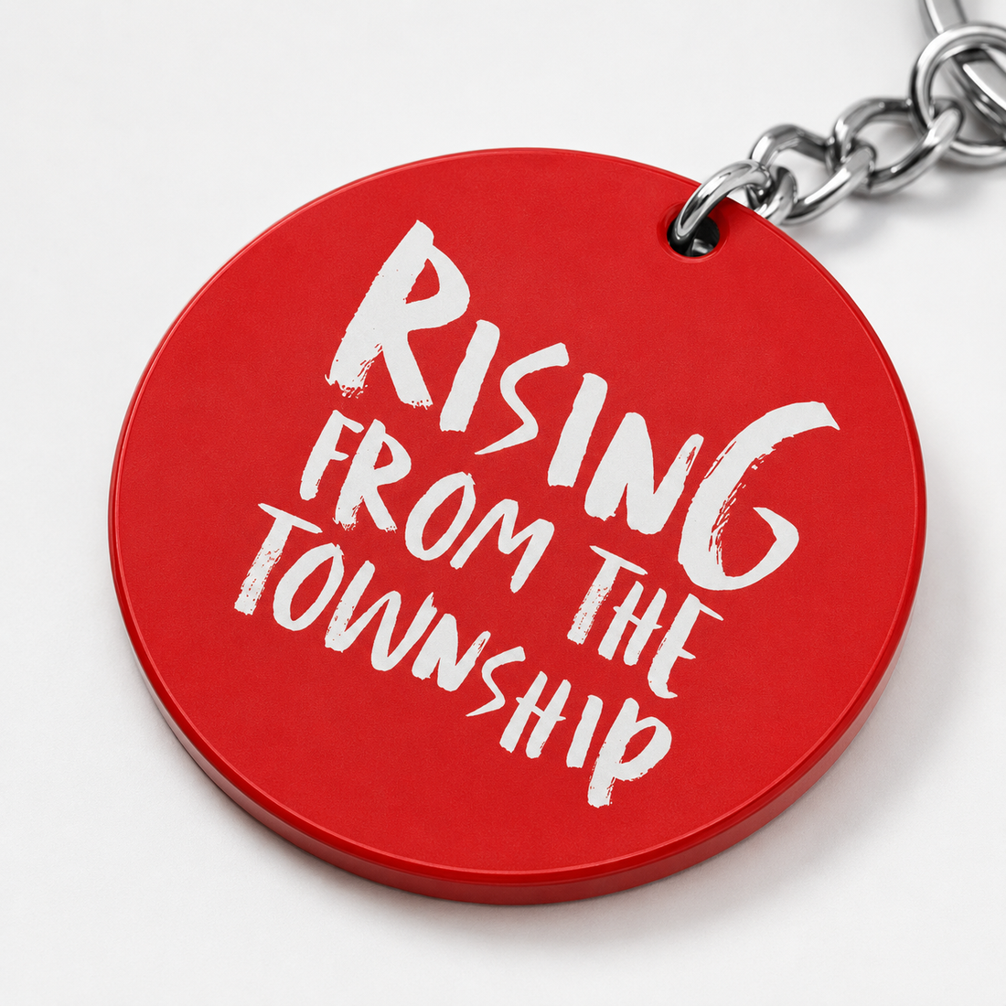 Rising From The Township Keychain